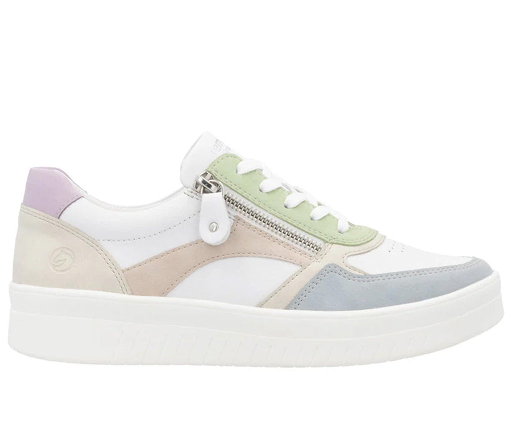 Remonte Women's D0J01 Kendra Leather Walking Sneakers