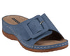GC Shoes Women's Hamden Buckled Slide Sandals