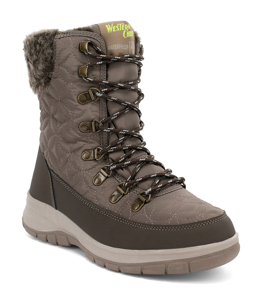 Western Chief Women's Belltown Faux Fur Mid Duck Boot