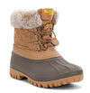 Western Chief Women's Polar Faux Fur Ankle Cold Weather Duck Boot