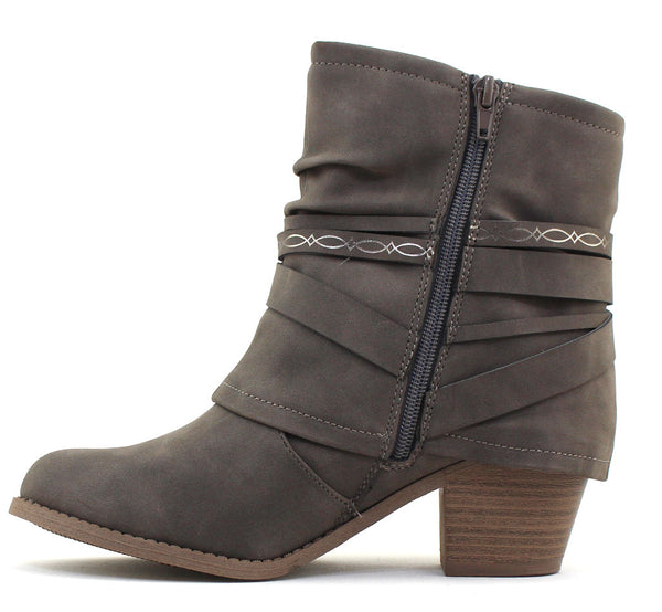 Jellypop Women's Gradie Ankle Booties