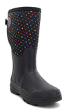 Western Chief Women's Ditsy Dot Wide Calf Cold Weather Boot