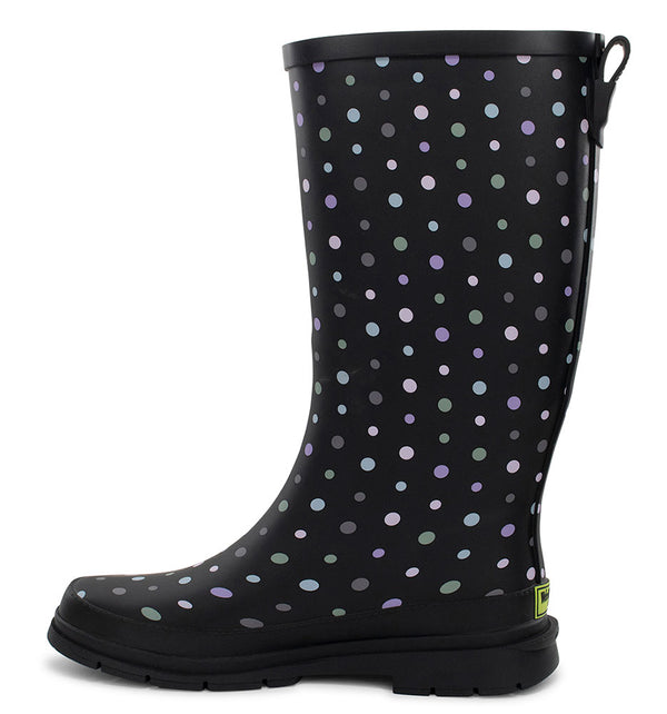 Western Chief Women's Ditsy Dot Tall Rain Boot