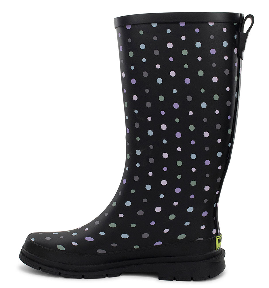 Western Chief Women's Ditsy Dot Tall Rain Boot