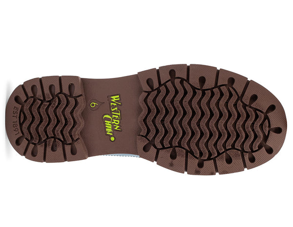 Western Chief Women's Bandana Faux Fur Mid Rain Boot