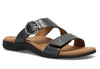 Taos Women's Westside Asymmetrical Leather Slide Sandals