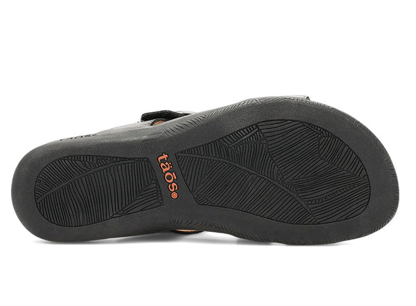 Taos Women's Westside Asymmetrical Leather Slide Sandals