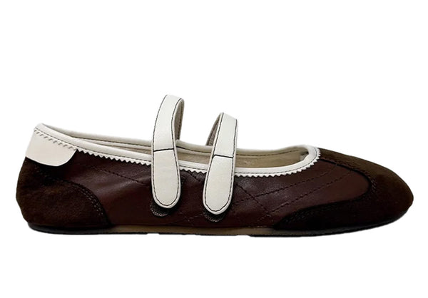 Shu Shop Women's Salome Retro Mary Jane Ballet Flat