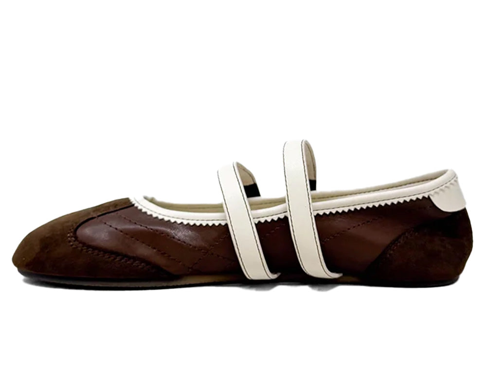 Shu Shop Women's Salome Retro Mary Jane Ballet Flat
