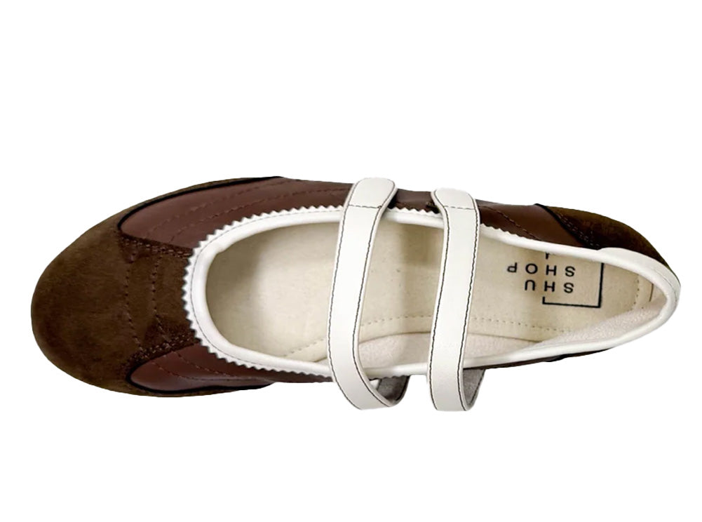 Shu Shop Women's Salome Retro Mary Jane Ballet Flat