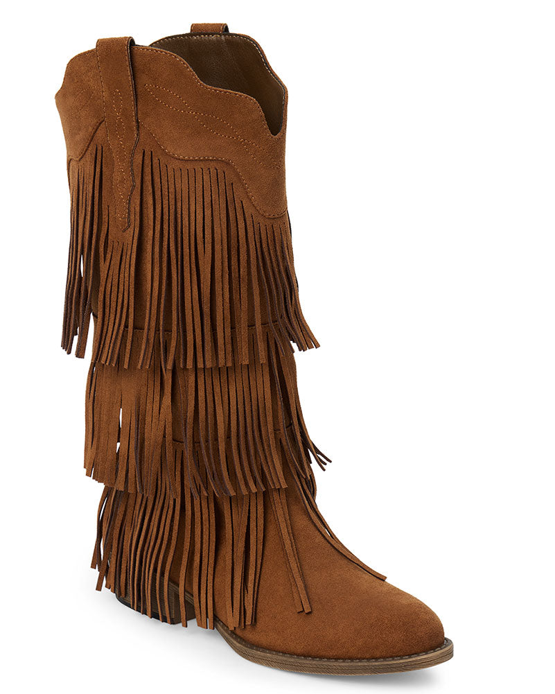 Coconuts by Matisse Women's Saloon Fringe Western Boot