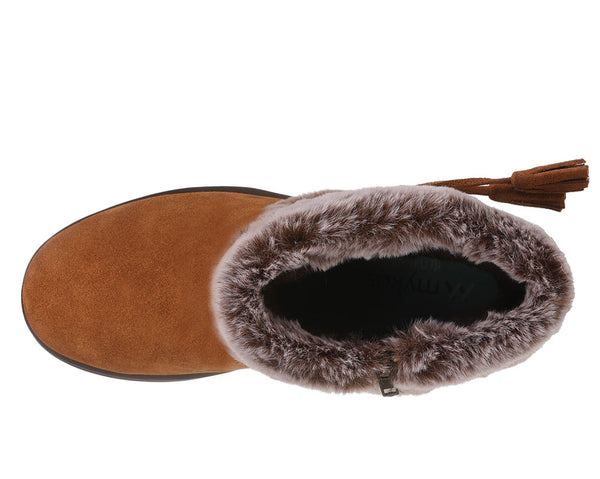 Mykos Women's Bailee Zip-Up Wedge Boot