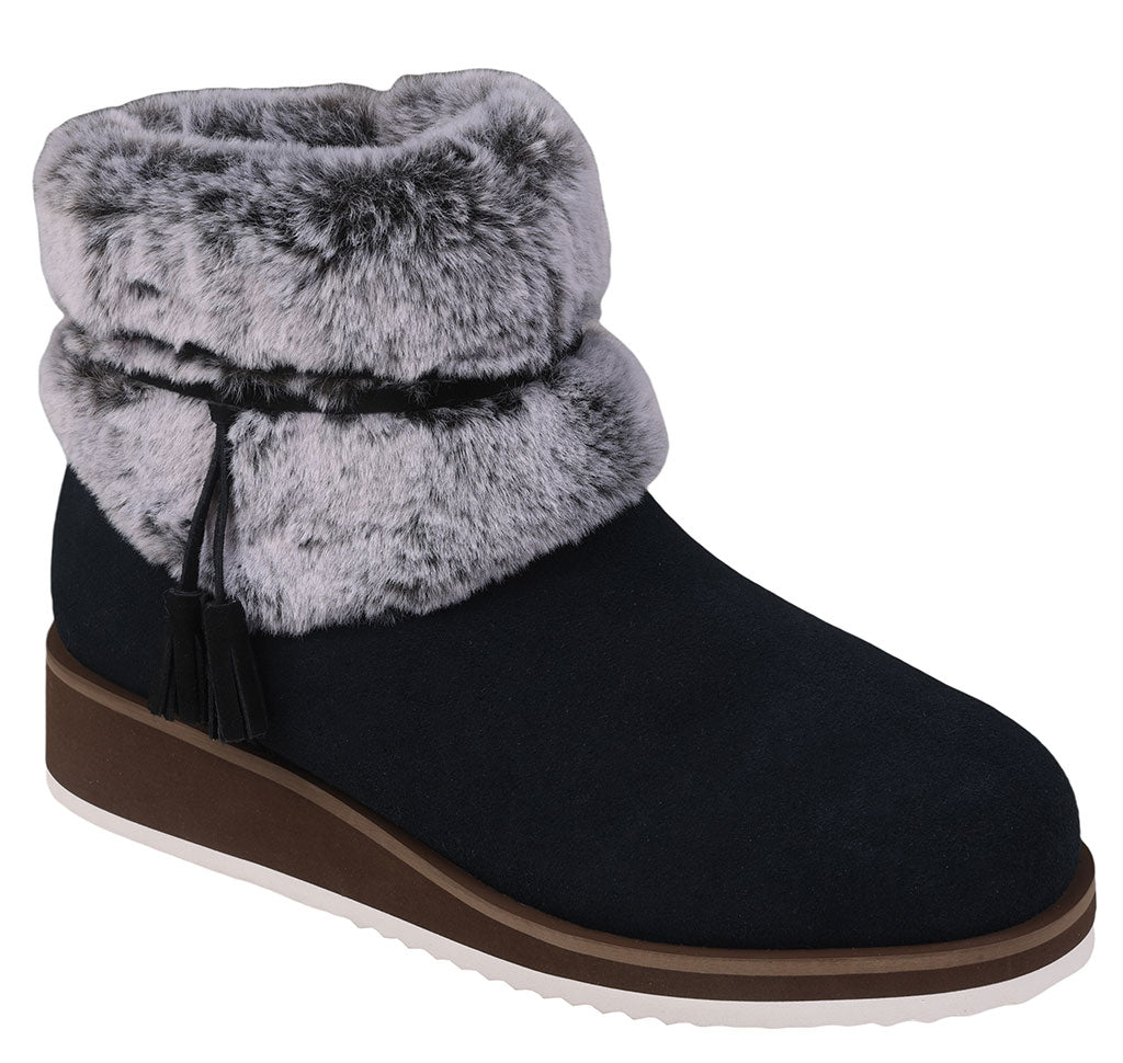 Mykos Women's Bailee Zip-Up Wedge Boot