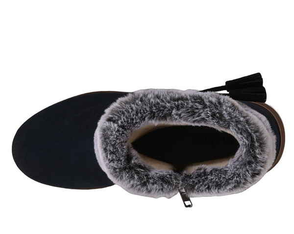 Mykos Women's Bailee Zip-Up Wedge Boot