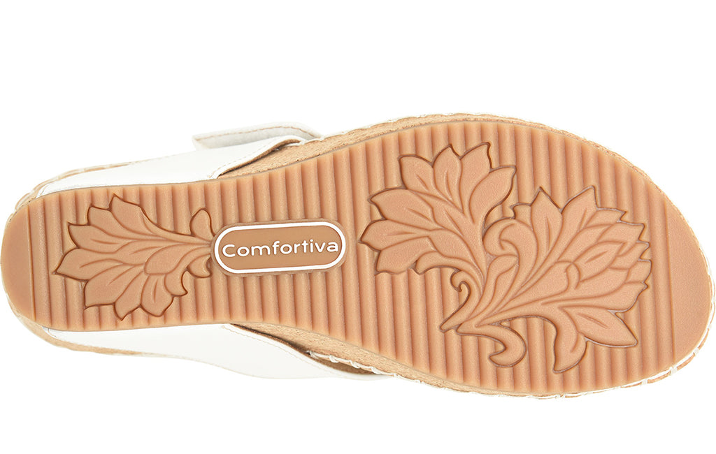 Comfortiva Women's Edwyn Wedge Thong Sandal