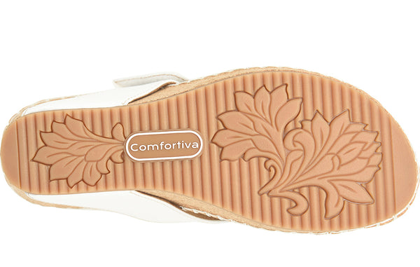 Comfortiva Women's Edwyn Wedge Thong Sandal