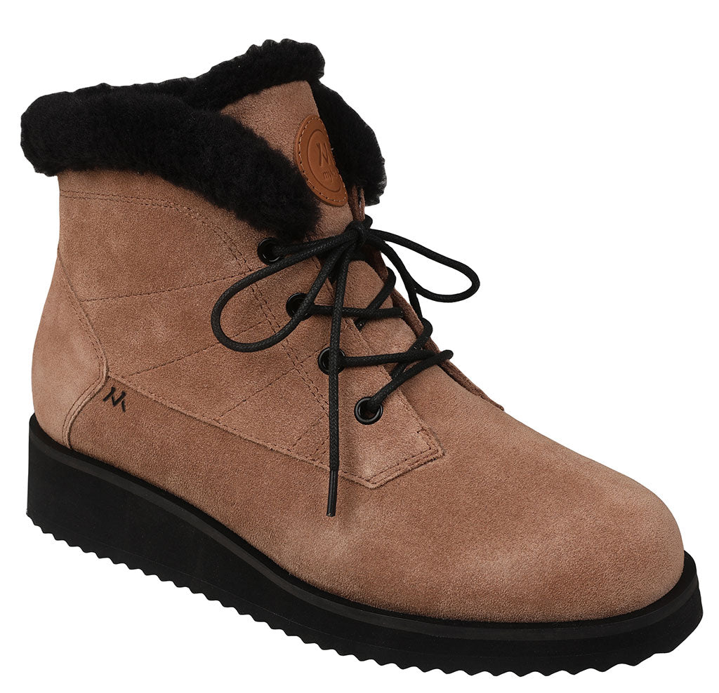 Mykos Women's Demi Lace-Up Wedge Boot