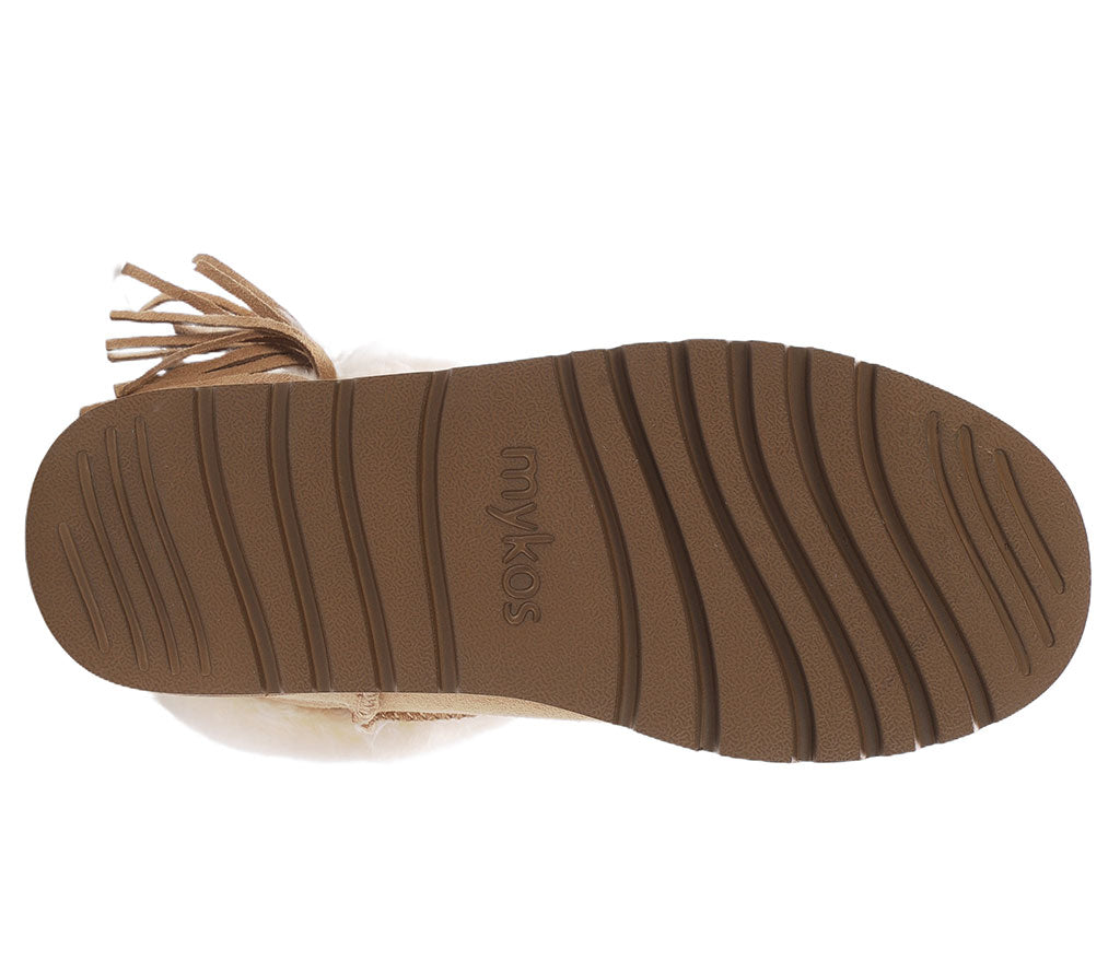 Mykos Women's Amari Zip-Up Platform Boot