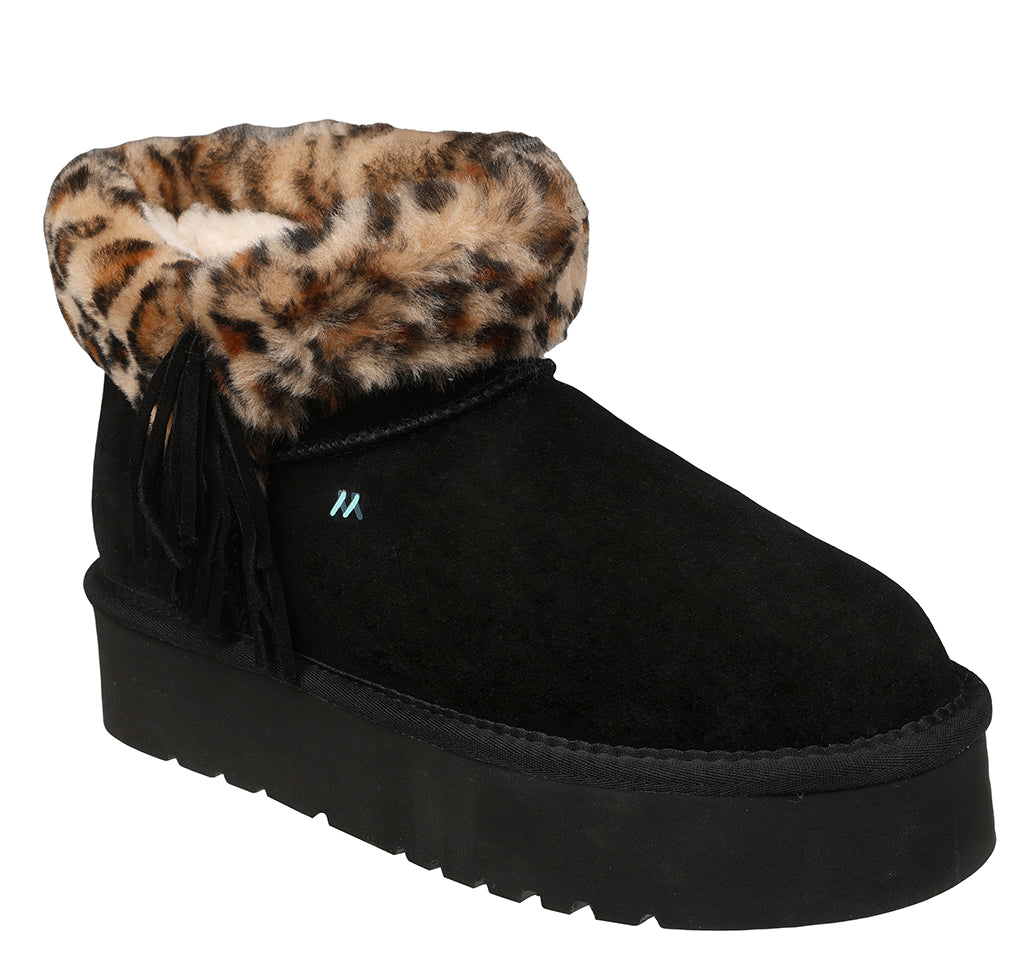 Mykos Women's Amari Zip-Up Platform Boot