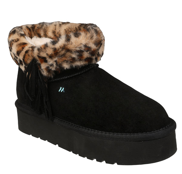 Mykos Women's Amari Zip-Up Platform Boot