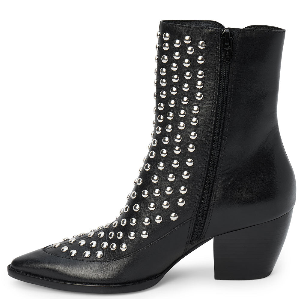 Matisse Women's Margaret Heeled Studded Ankle Bootie