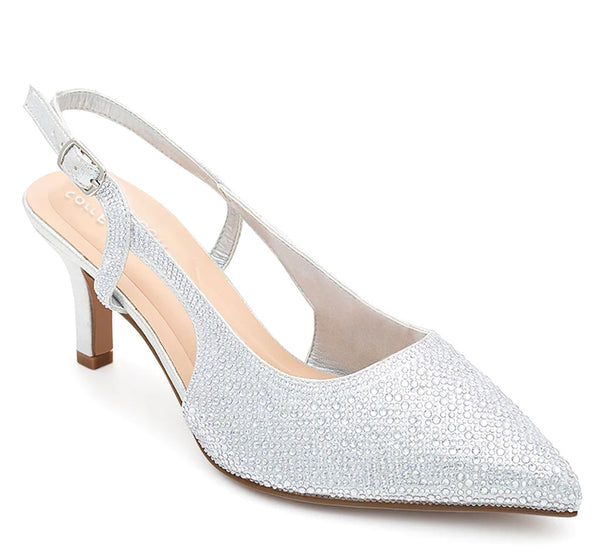 De Blossom Women's Tammy-12W Slingback Pumps