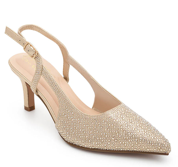 De Blossom Women's Tammy-12W Slingback Pumps