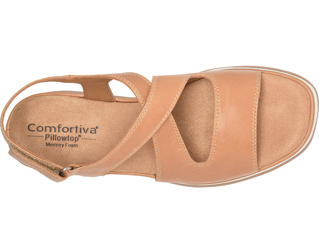 Comfortiva Women's Amethyst Sporty Wedge Sandal