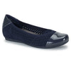 Baretraps Women's Mia Slip-Resistant Woven Ballet Flats