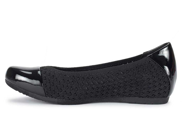 Baretraps Women's Mia Slip-Resistant Woven Ballet Flats