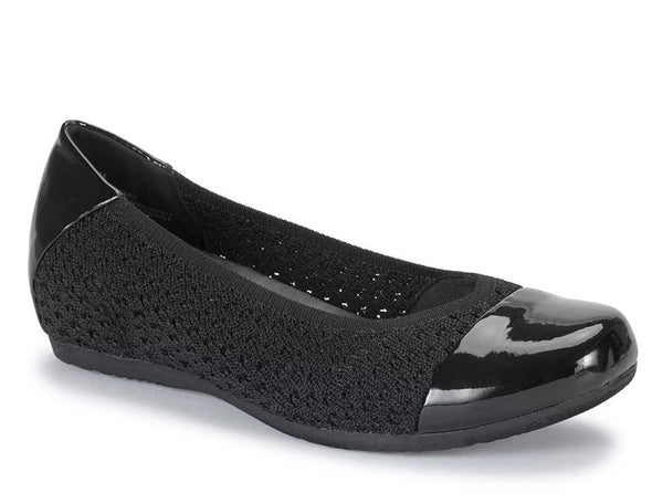Baretraps Women's Mia Slip-Resistant Woven Ballet Flats