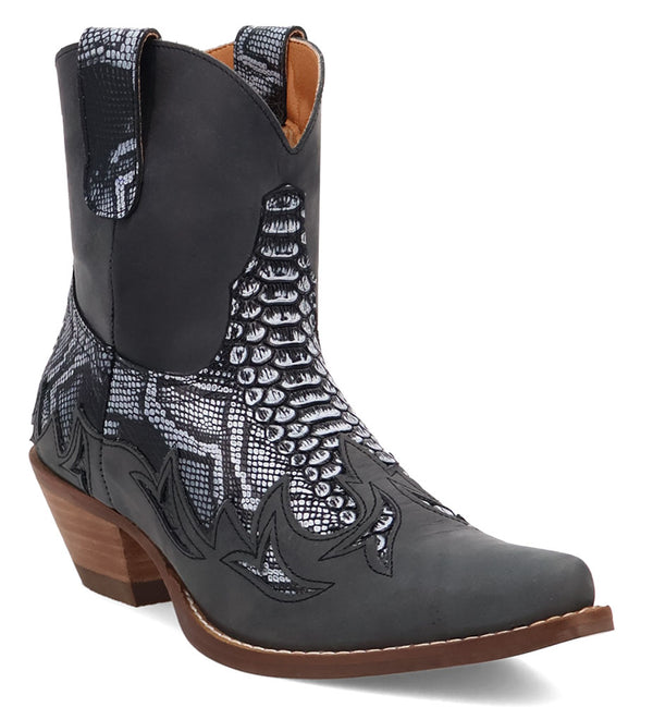 Dingo Women's Cobra Kiss Leather Western Bootie