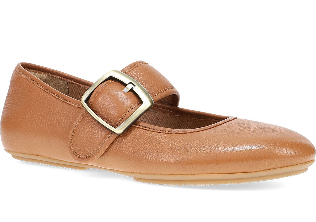 Dansko Women's Matilda Natural-Arch Mary Jane Ballet Flat Shoes