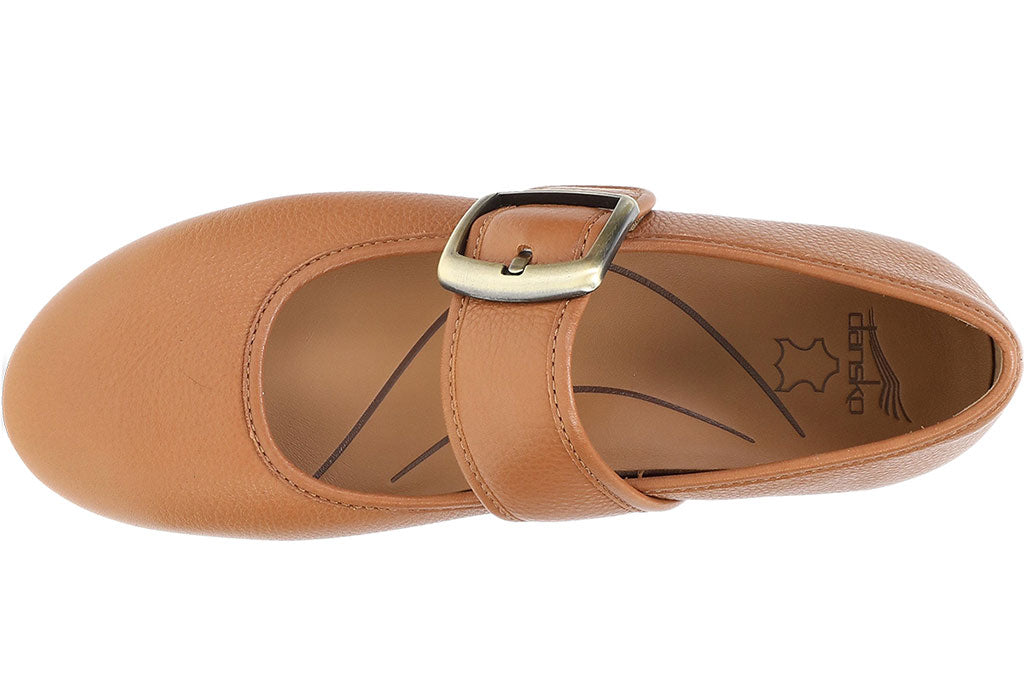 Dansko Women's Matilda Natural-Arch Mary Jane Ballet Flat Shoes