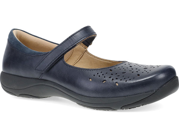 Dansko Women's Stacy Slip-Resistant Natural-Arch Mary Jane