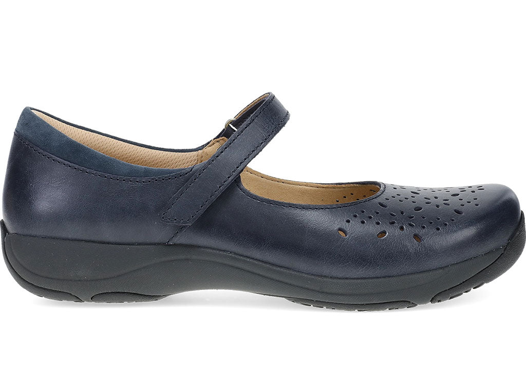 Dansko Women's Stacy Slip-Resistant Natural-Arch Mary Jane