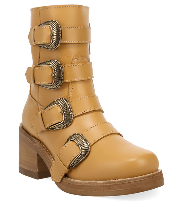 Dingo Women's Topanga Leather Buckle Bootie