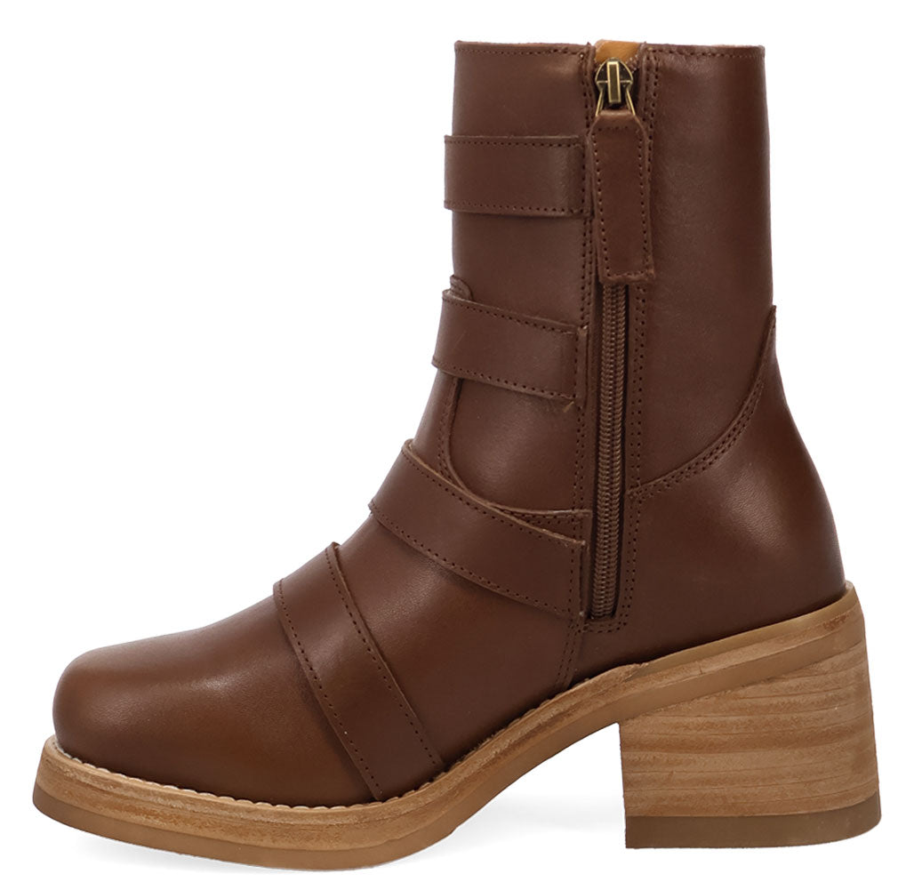 Dingo Women's Topanga Leather Buckle Bootie