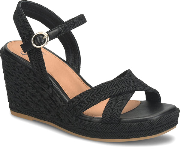 Sofft Women's Newbury Slip-Resistant Espadrille Wedge Sandal