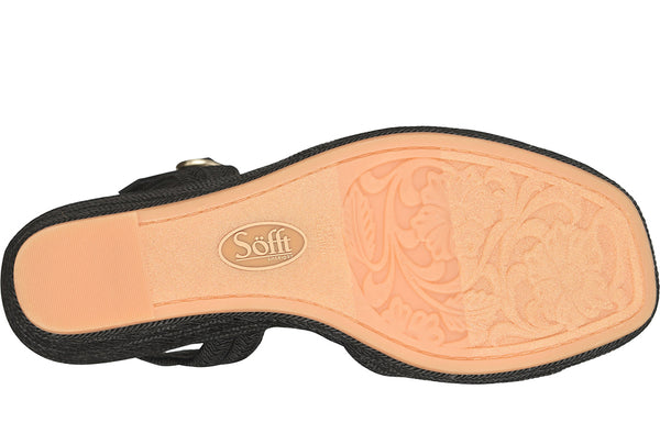 Sofft Women's Newbury Slip-Resistant Espadrille Wedge Sandal