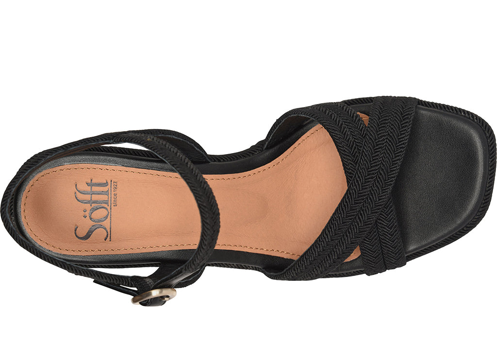 Sofft Women's Newbury Slip-Resistant Espadrille Wedge Sandal