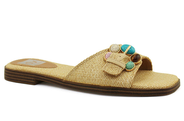 DV Women's Malbi Flat Slide Sandal