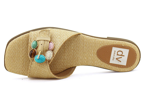 DV Women's Malbi Flat Slide Sandal