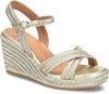 Sofft Women's Newbury Slip-Resistant Espadrille Wedge Sandal