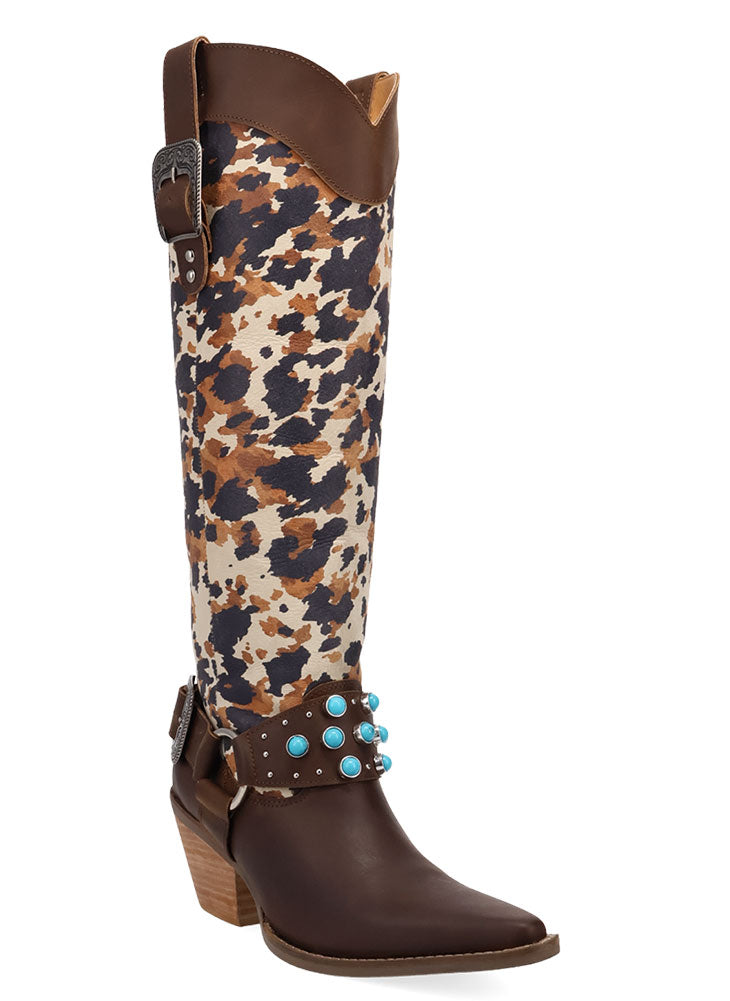 Dingo Women's City Slicker Tall Leather Boot