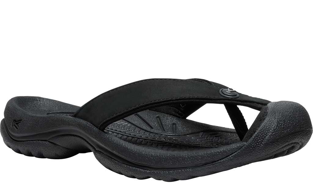 KEEN Women's Waimea TG Leather Contoured Fit Aquagrip Flats