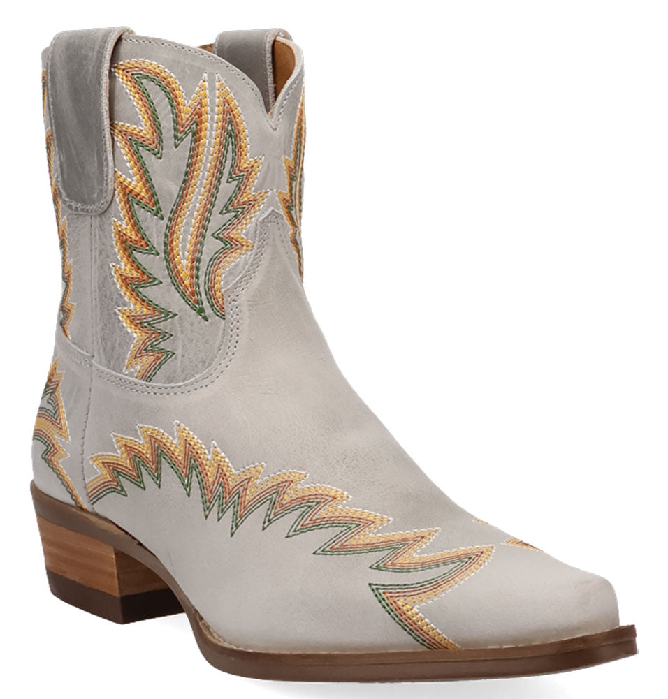 Dingo Women's Laurel Embroidered Leather Bootie