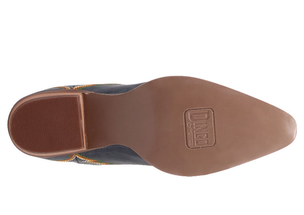 Dingo Women's Laurel Embroidered Leather Bootie