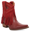 Dingo Women's Last Ride Fringe Leather Bootie