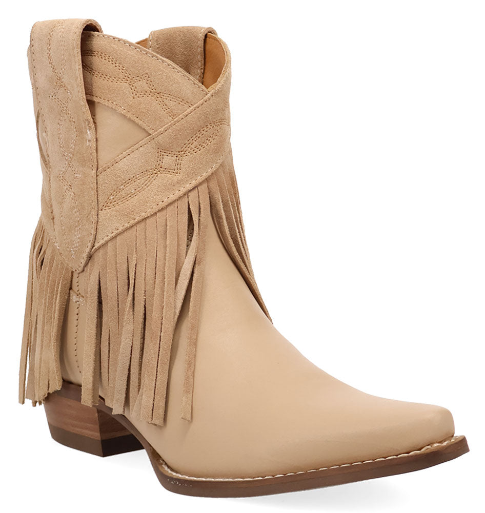 Dingo Women's Last Ride Fringe Leather Bootie